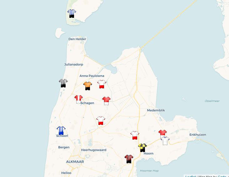 Gunstige poule-indeling Berkhout 1